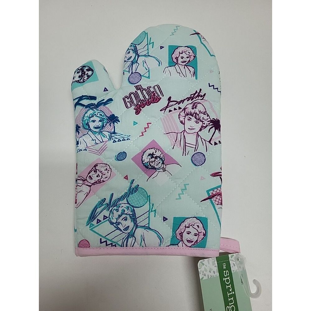 The Golden Girls Retro Oven Mitt New W/ Tag Kitchen Gift